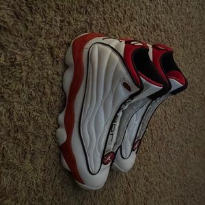 Jordan’s 10 red/white/black size 8.5 $70